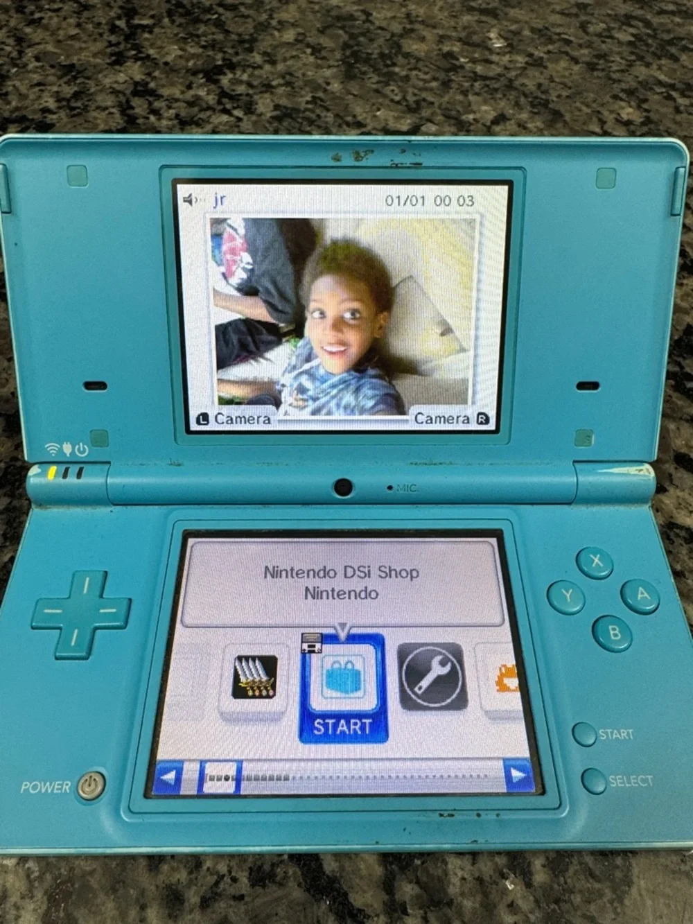 Nintendo DSI Sky Blue gaming system